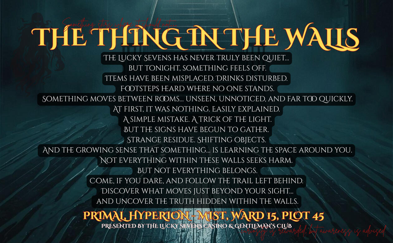 The Thing in the Walls - Creatures & Crawlies Part 1